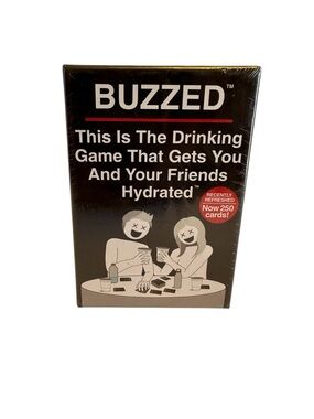 Buzzed Drinking Game Card Set